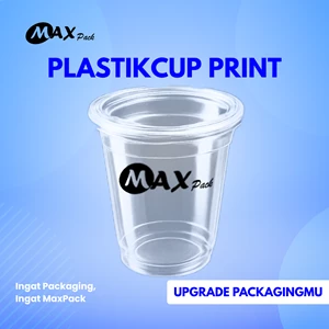 Plastic CUp PET Cup Custom MaxPack Food Grade 12oz–23oz Logo Print