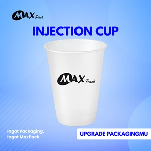 Plastic Injection Cup Custom MaxPack Food Grade 360ml–700ml Logo Print