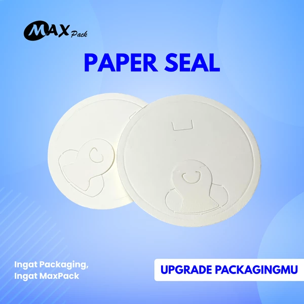 MaxPack Paper Seal Lid Food Grade Anti Spill Beverage Lid 8oz - 12oz