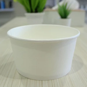 Paper Bowl 800 ml / mangkok kertas 800 ml / paper bowl + LID 