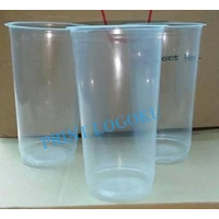 Plastik Cup 22 oz / 10 Gram / Gelas plastik 22 oz / GELAS PLASTIK