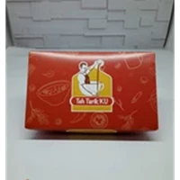 PAPER BOX LUNCH SIZE M / PAPER LUNCH BOX  / MEAL BOX
