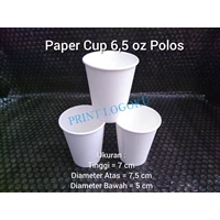 PAPER CUP 6 OZ PLAIN / Paper Cup