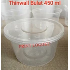 Thinwall 450 ml / Thinwall Bulat 450 ml / Mangkok Bulat 1