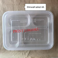 Thinwall Skat 4 / Container Skat 4 / Box / Kotak makan Skat 4 / Kotak makan skat 4
